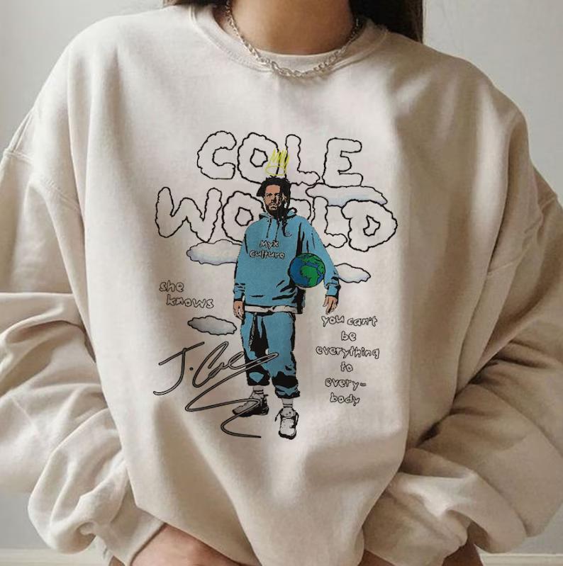 TikTok Shop J.Cole sweatshirt JCOLE Tour 2024 shirt HipHop Style Sweatshirt Hoodie Comfort Colors