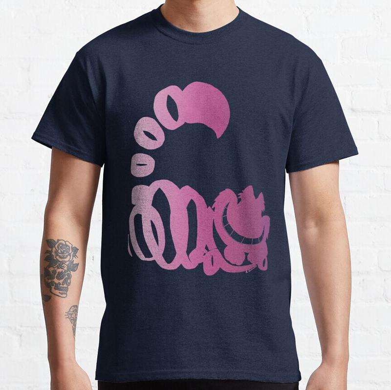 Trendy Cheshire Cat Tee- Trendy Cat T-Shirt Trendy Cheshire Cat Tee- Trendy Cat T-Shirt