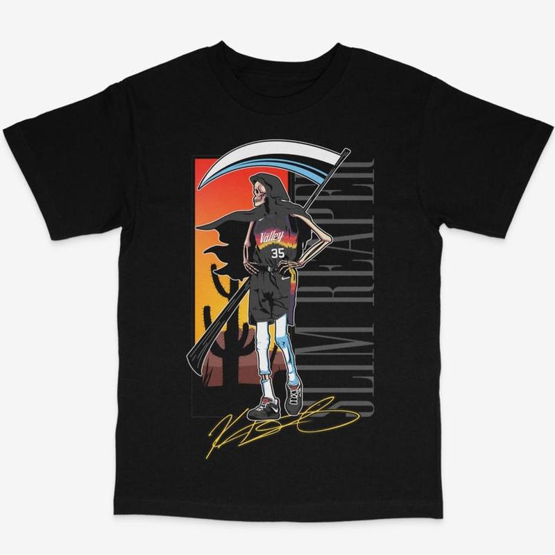 TikTok Shop Kevin Durant Phoenix Suns NBA Basketball Tee Shirt Casual Cotton Material