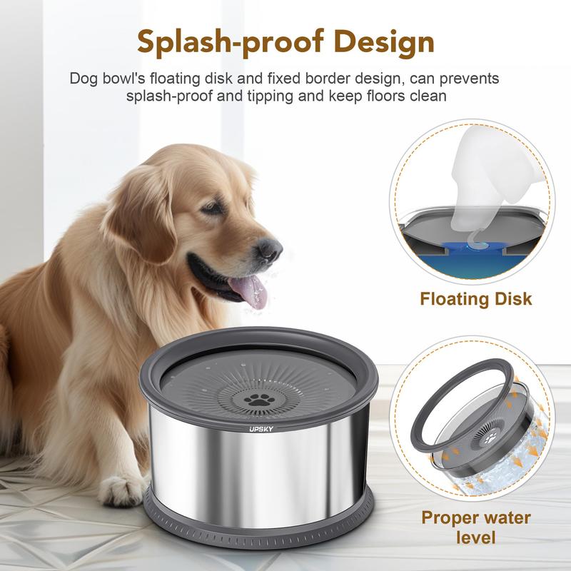 Dog keeps tipping water bowl best sale