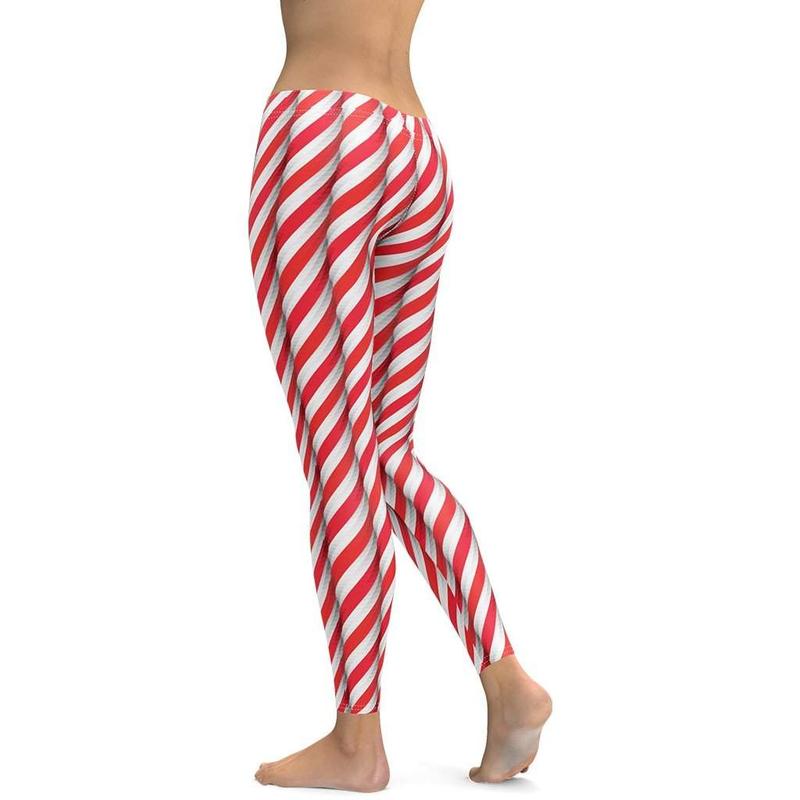 Candy cane leggings best sale