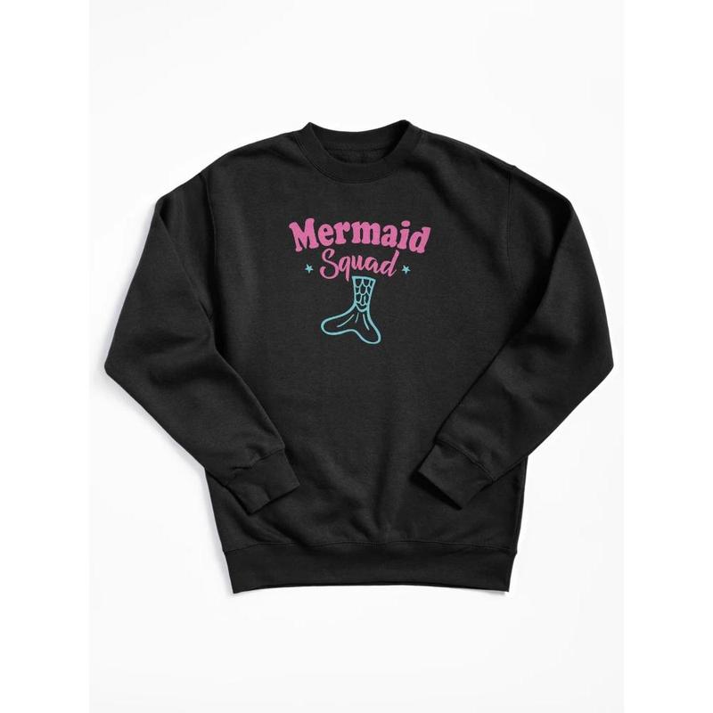Mermaid Squad For Men & Women Mermaid Birthday Party Shirts Mermaid Squad For Men & Women Mermaid Birthday Party Shirts