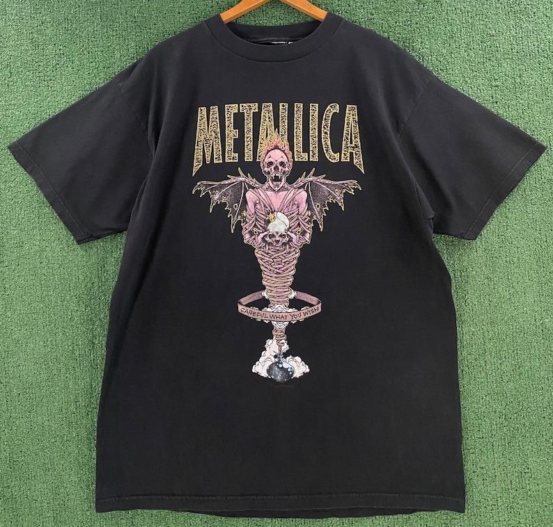 TikTok Shop Vintage 1996 Metallica King Nothing T Shirt Men s Large Giant Pushead