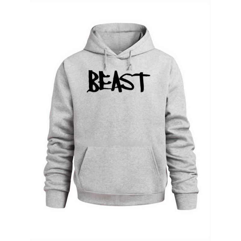 TikTok Shop Beast Local All Day Hoodie Fashion Cotton Hoodie Street Style Sweatshirt Crew Neck Sweater Super Soft Breathable Four Seasons Leisure Hoodie Suitable for Daily Wear Casual Outing Sweatshir...