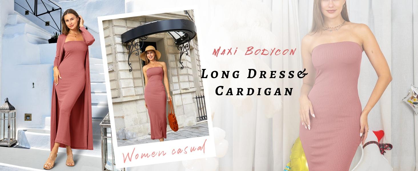Maternity Tube Dress – Long Baby Shower Gown with Cardigan for Weddings & Gender Reveal Photos 4 1e1c62c342ab488295f9d7cf5ee64e9f~tplv omjb5zjo8w origin jpeg