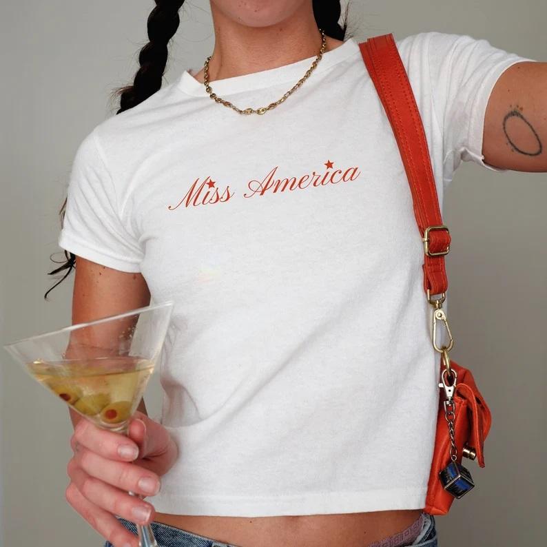 Miss america t shirt hotsell