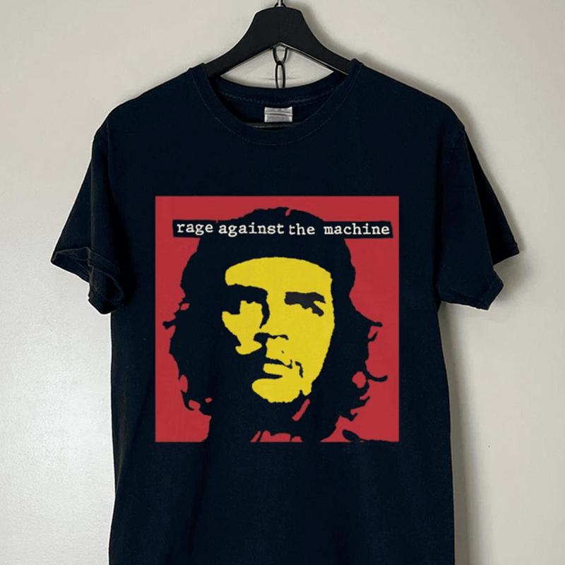 TikTok Shop: Rage Against The Machine Che Guevara Vintage T Shirt, Live At  The Grand Olympic Auditorium Ratm Rock Band 90s T Menswear