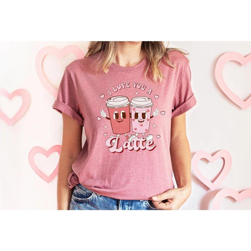 I Love You Valentine's Day Donut Heart T-Shirt I Love You Valentine's Day Donut Heart T-Shirt