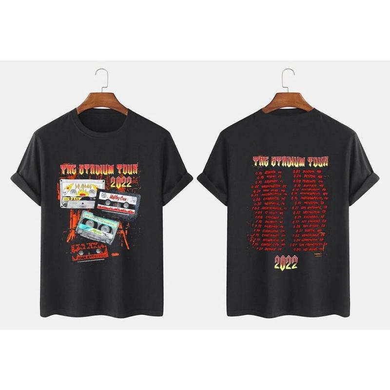 モトリークルー The Stadium Tour Tシャツ Motley Crue POISON Def Leppard 注文 Joan Jett  ポイズン ジョーンジェット 2022 cd dvd guns 2XL