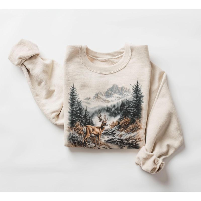 Cool Retro Vintage Deer Buck T Shirt Men Women Gift Cool Retro Vintage Deer Buck T Shirt Men Women Gift