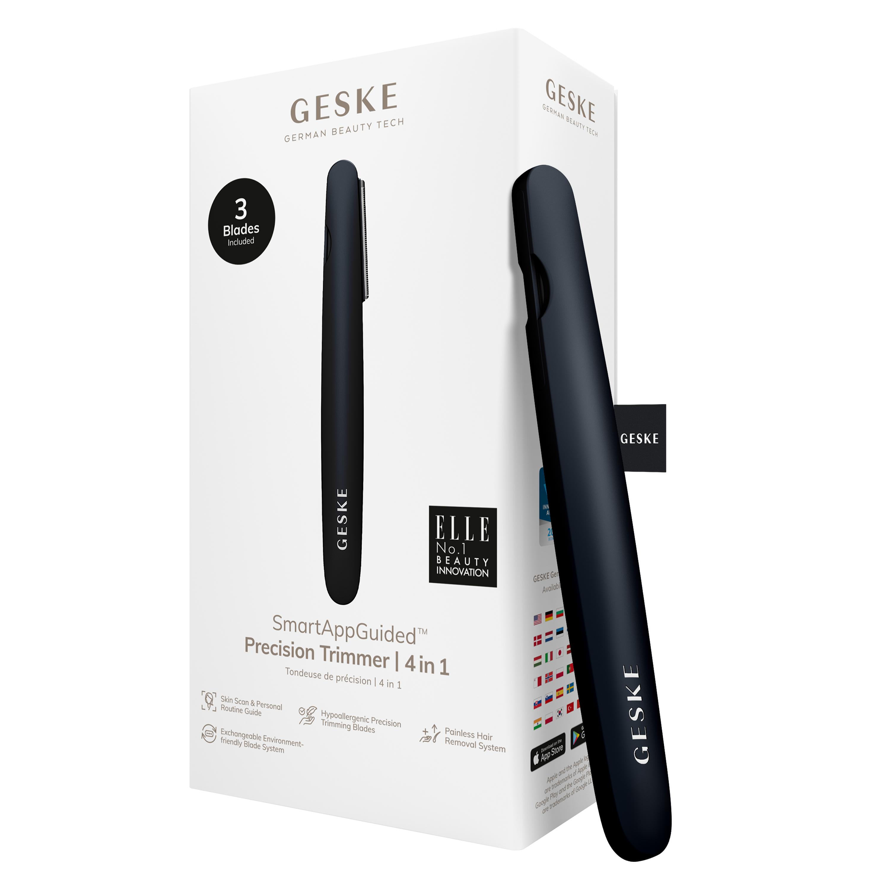 GESKE Präzisionstrimmer 4 in 1 | Schmerzlos | Gesicht & Körper | Unisex | Hypoallergen - Bild 15 von 63
