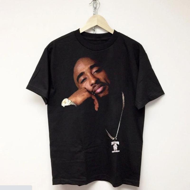 TikTok Shop: TUPAC SHAKUR T-SHIRT 2pac Vintage Rap Tee Cotton Tee Vintage  Gift For Men Women Sweatshirt, Hoodie Sweatshirt Spandex