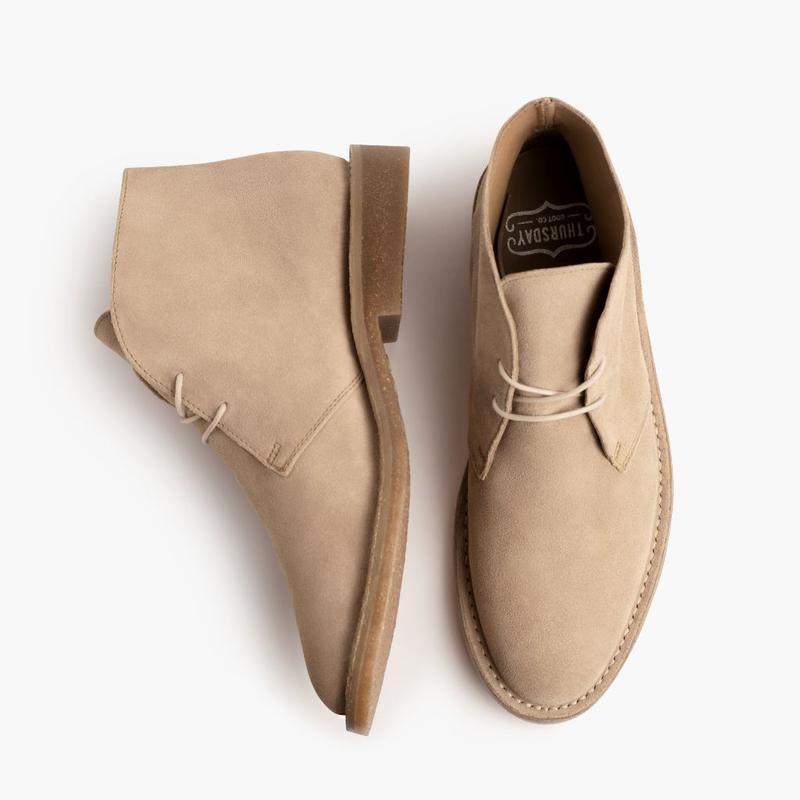 TikTok Shop Thursday Boots Men s Scout Chukka Boot In Dune Suede