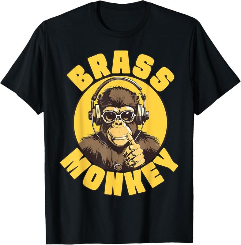 Brass Monkey - Funny T-Shirt T-Shirt Brass Monkey - Funny T-Shirt T-Shirt