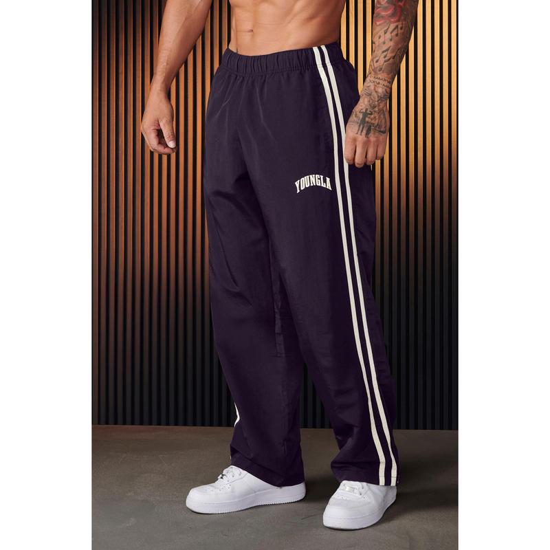 TikTok Shop 249 Track Pants for Men and Women Casual Menswear Aesthetics Joggers Long Medium Oversized Relaxed Fit Stylish Vintage Underwear Trouser