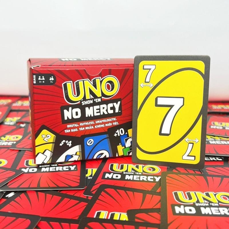 UNO No Mercy 45-Card Expansion – More Excitement, Surprises - TikTok Shop
