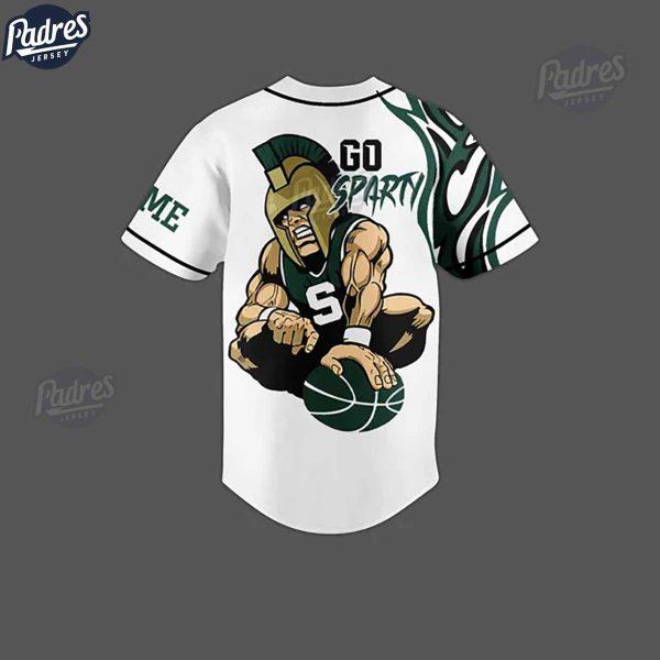 TikTok Shop Michigan State Spartans Basketball Team Custom NCAA Baseball Jersey