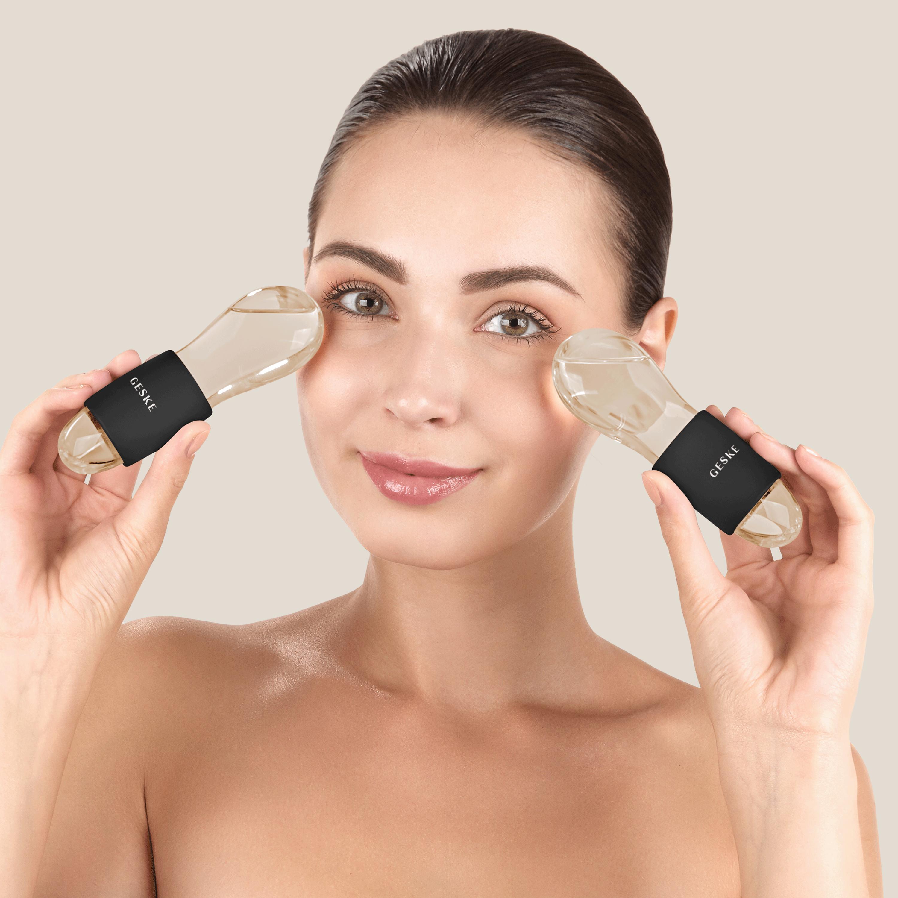 Masajeador de ojos GESKE Cool & Warm Duo 7 en 1 | Firme, relaja y desinfla debajo de los ojos - Imagen 17 de 63