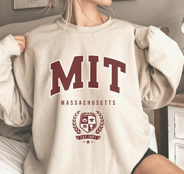 TikTok Shop MIT Institute of Technology University Massachusetts Sweatshirt