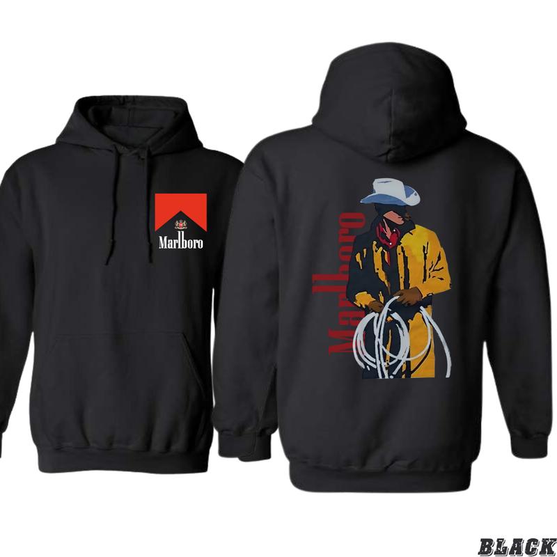 Marlboro hoodie black best sale