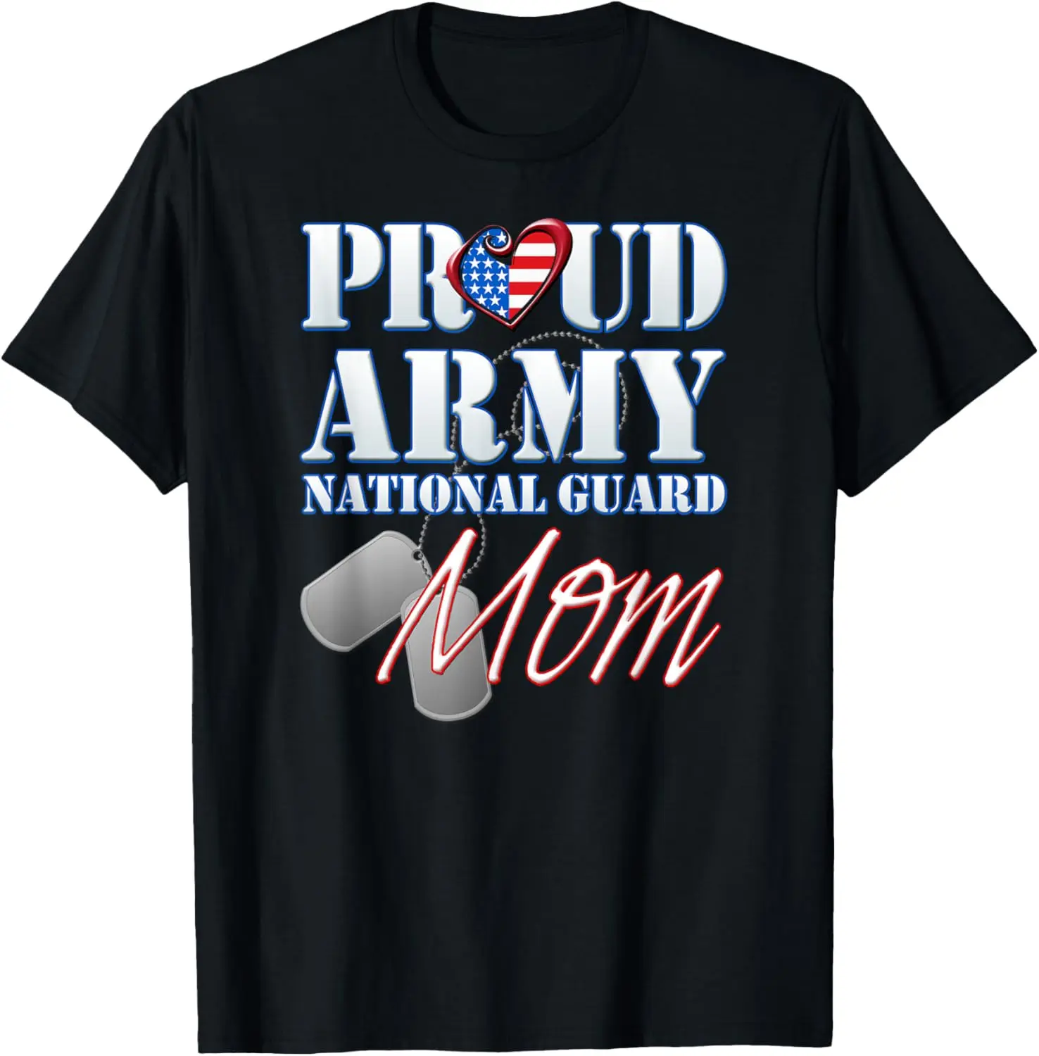 Proud Army National Guard Mom Usa Heart Shirt Mothers Day Proud Army National Guard Mom Usa Heart Shirt Mothers Day