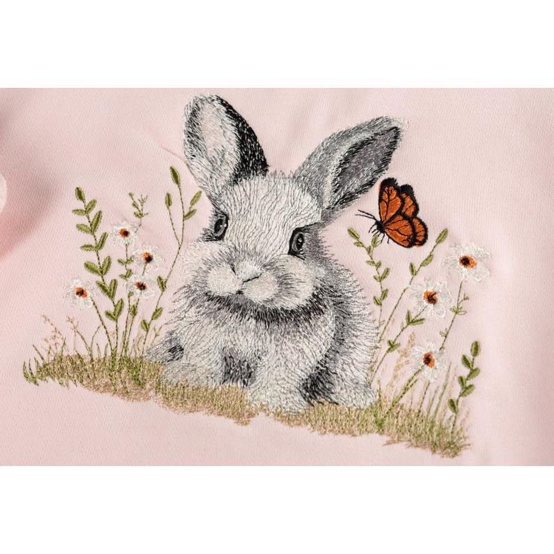 Bunny butterfly hoodie hotsell