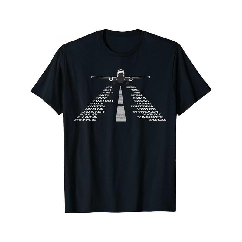 Phonetic Alphabet T-Shirt | Pilot Cadet Airplane Shirt Phonetic Alphabet T-Shirt | Pilot Cadet Airplane Shirt