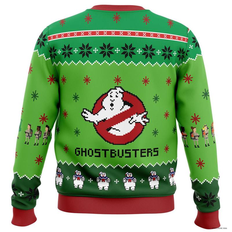 TikTok Shop Nysekai Ghostbusters Ugly Christmas Sweater