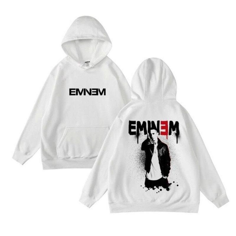 Unleash Your Inner Rap God with Eminem Hoodie Sweatshirts Crew Neck Hoodie Clothing Casual An