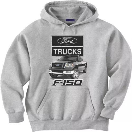 Ford Trucks F 150 Sweatshirt Hoodie Mens Gifts Ford F150 Clothing Apparel Car Lover Shirt Vint