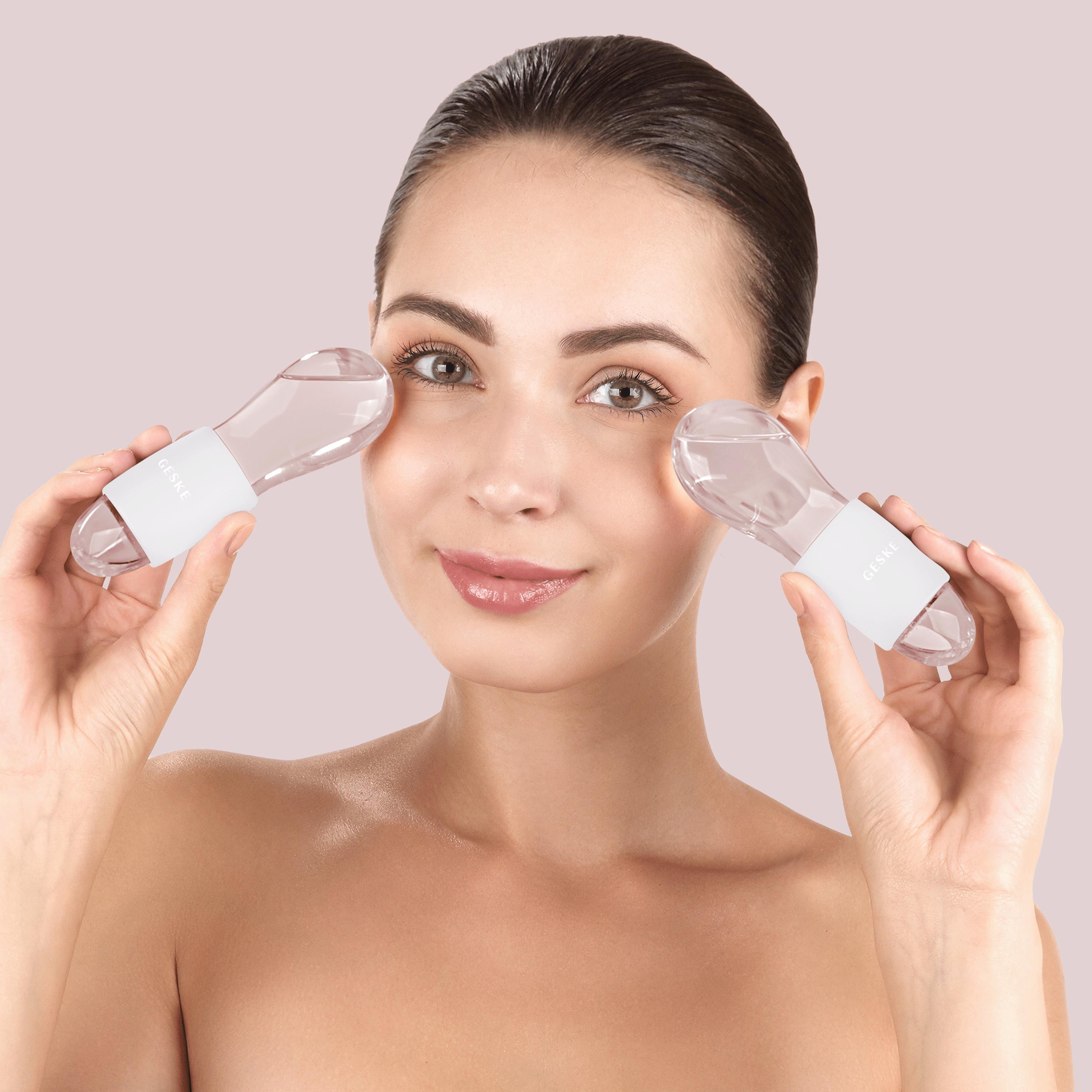 Masajeador de ojos GESKE Cool & Warm Duo 7 en 1 | Firme, relaja y desinfla debajo de los ojos - Imagen 3 de 63