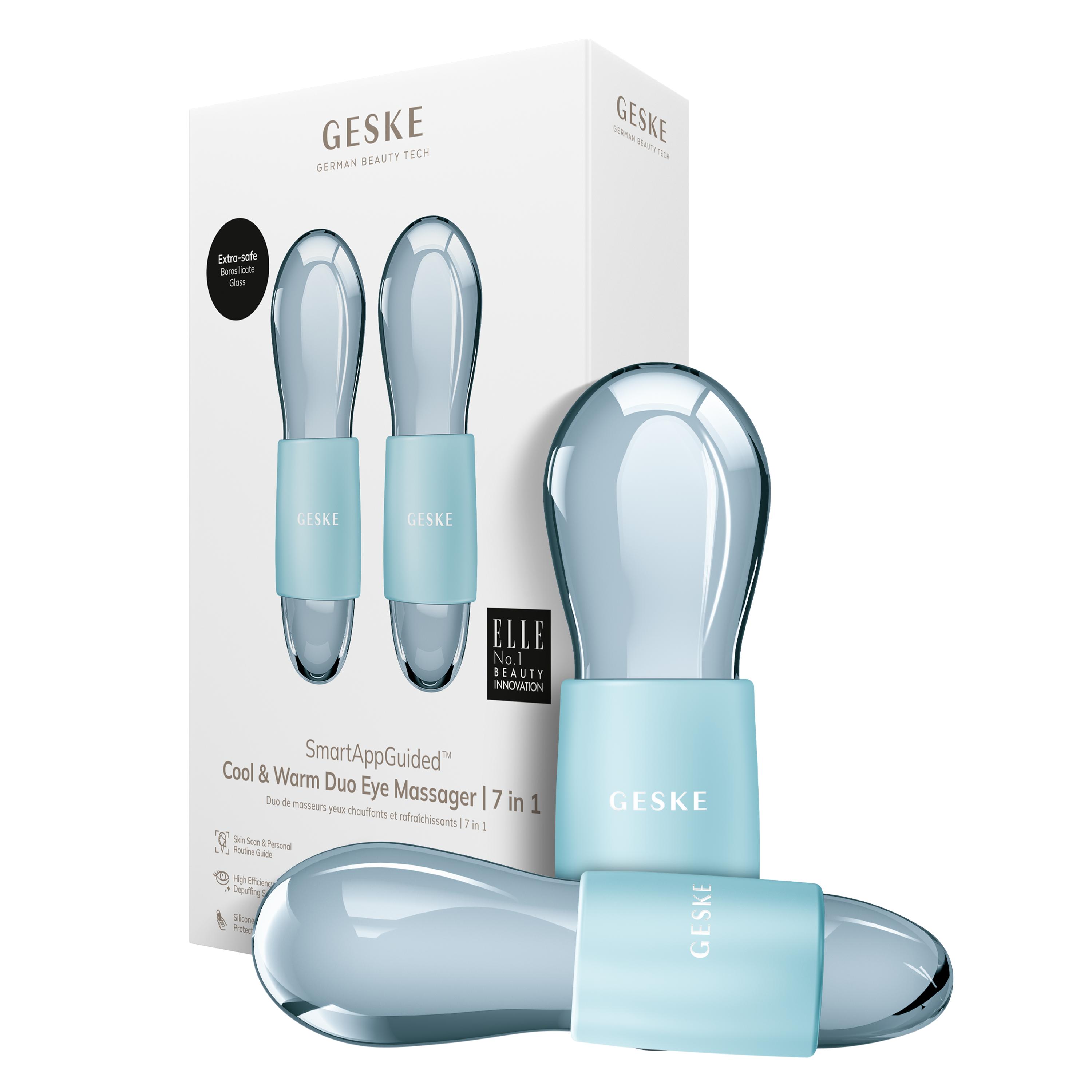 Masajeador de ojos GESKE Cool & Warm Duo 7 en 1 | Firme, relaja y desinfla debajo de los ojos - Imagen 29 de 63