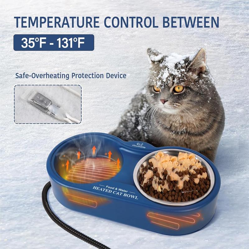 Metal heated water bowl best sale