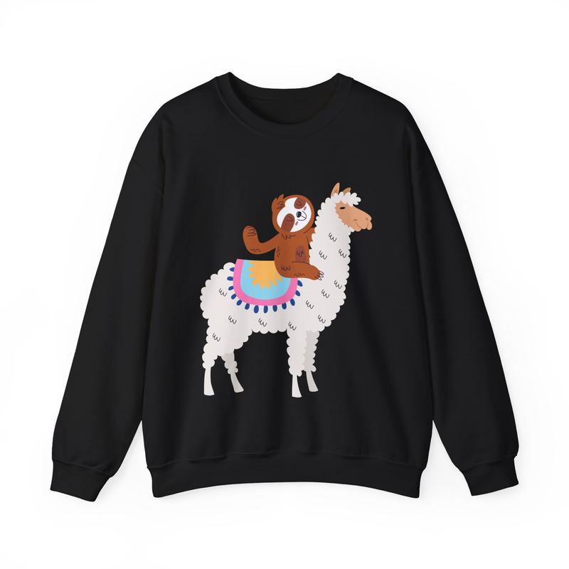 Funny Sloth Riding Llama T-Shirt For Men Woman Kid 5 Colors Funny Sloth Riding Llama T-Shirt For Men Woman Kid 5 Colors