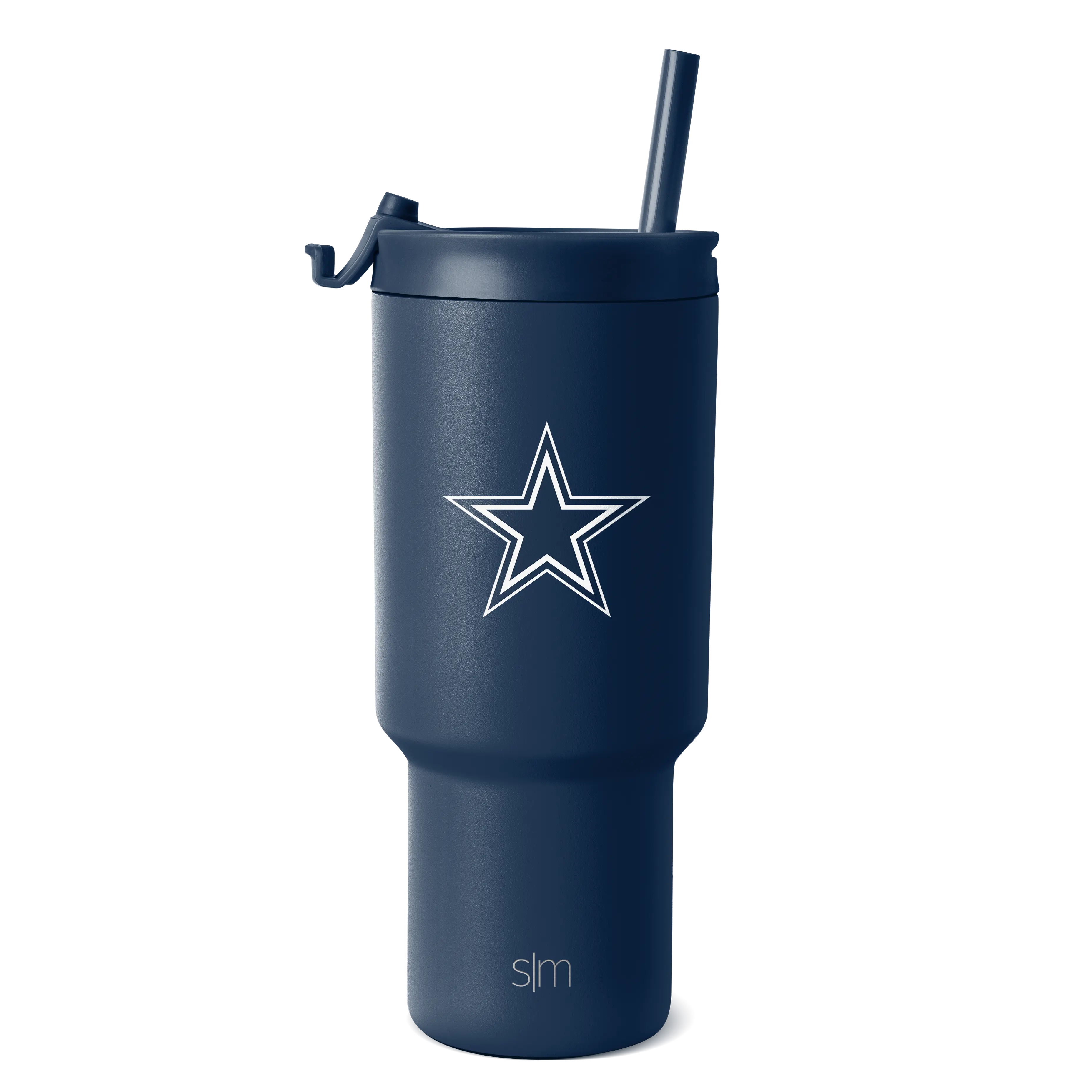 Simple Modern NFL Trek Tumbler 30oz - Flip Lid with Straw - Leak Proof, Dishwasher Safe Water Bottle