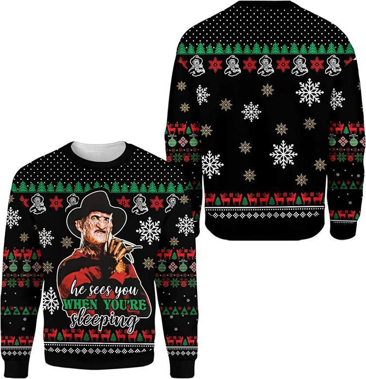 Freddy krueger christmas jumper hotsell