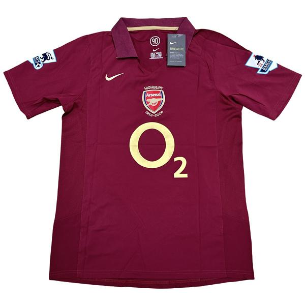 TikTok Shop NIKE 0506 Arsenal Commemorative Retro Red Short Sleeve Top HENRY No.14 Soccer Jerseys Quick Drying