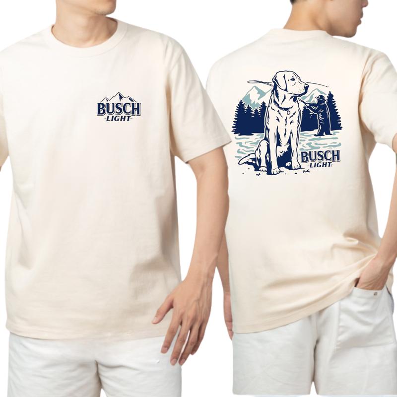 Busch Light Moutain Fishing Tee Busch Light Moutain Fishing Tee