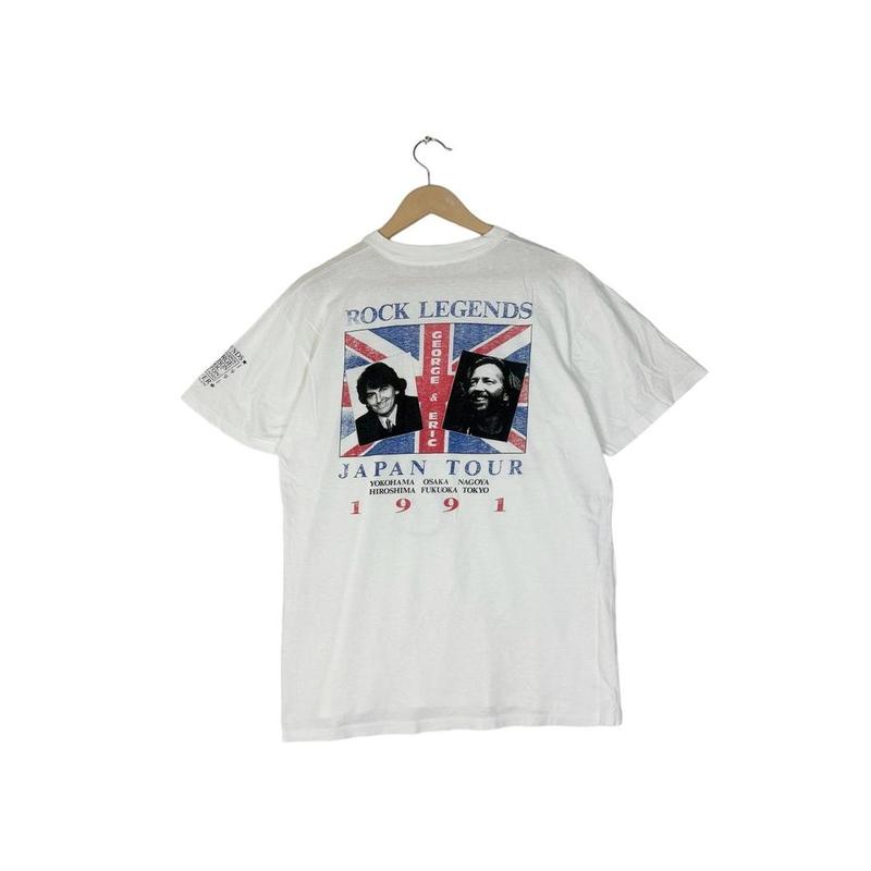 TikTok Shop: Vintage 90s Rock Legend Eric Clapton George Harrison Japan  Tour 1991 / Rocstar / Rock Music