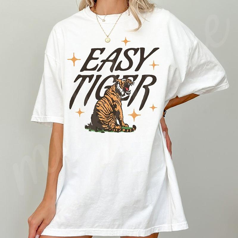 TikTok Shop Easy Tiger Shirt No Rest for the mothers hell raisers shirt rebel society