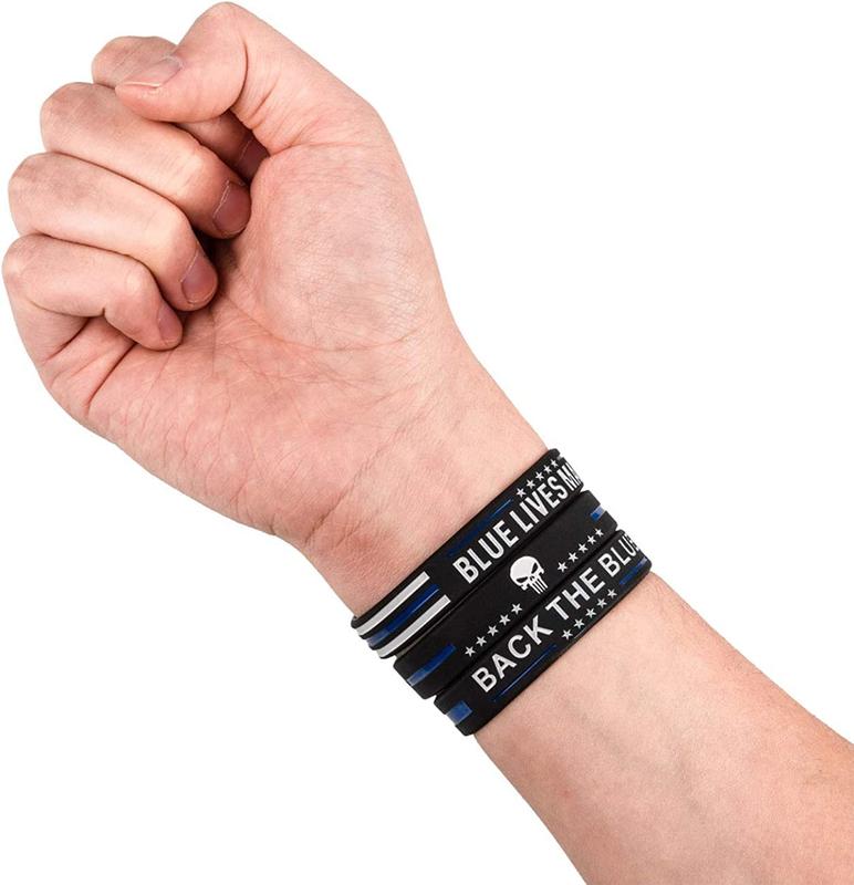 Blue lives deals matter wristband