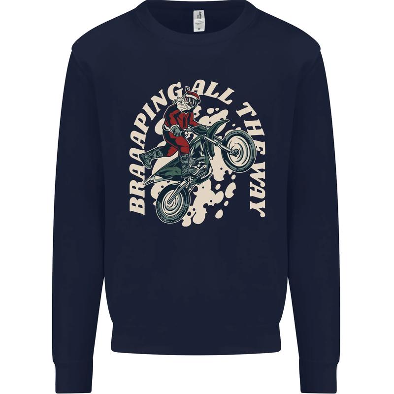 Christmas biker jumper best sale