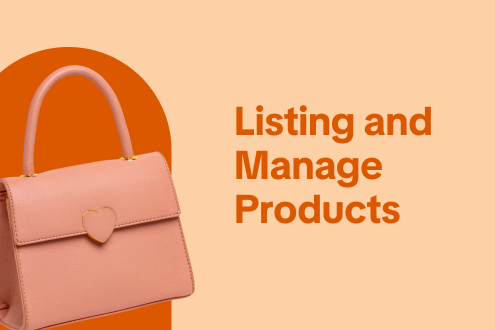 Listing and Manage Products