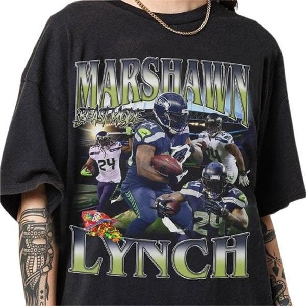 Marshawn lynch t shirt jersey best sale