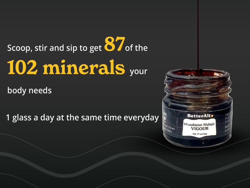 Shilajit is a natural substance found in the himalayas we extract