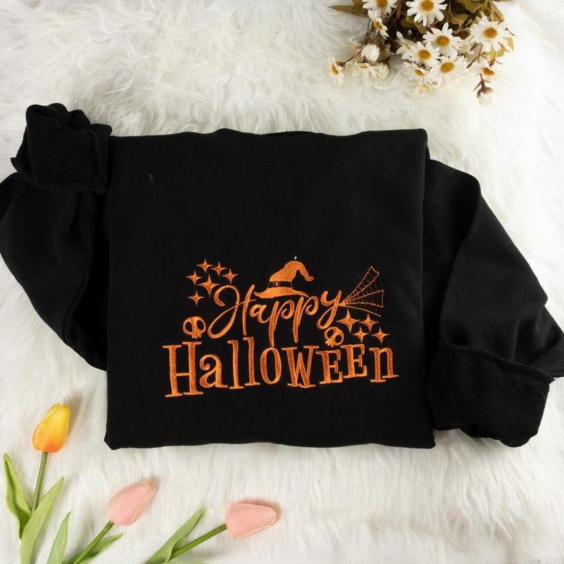 Happy halloween witches sweatshirt best sale