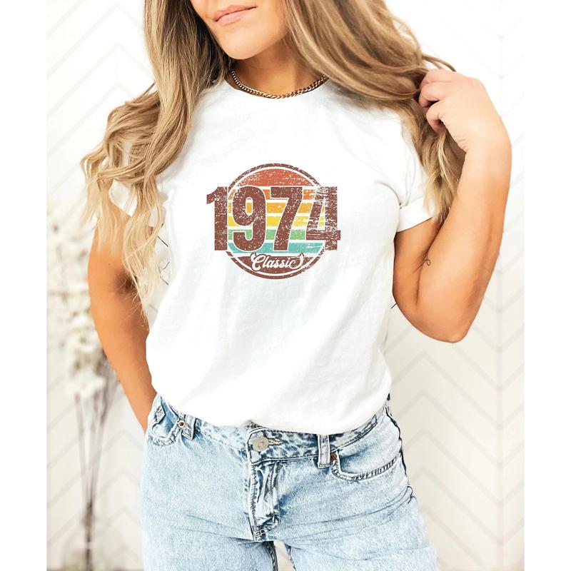 Birthday Gift Vintage 1974 Classic T-Shirt Birthday Gift Vintage 1974 Classic T-Shirt