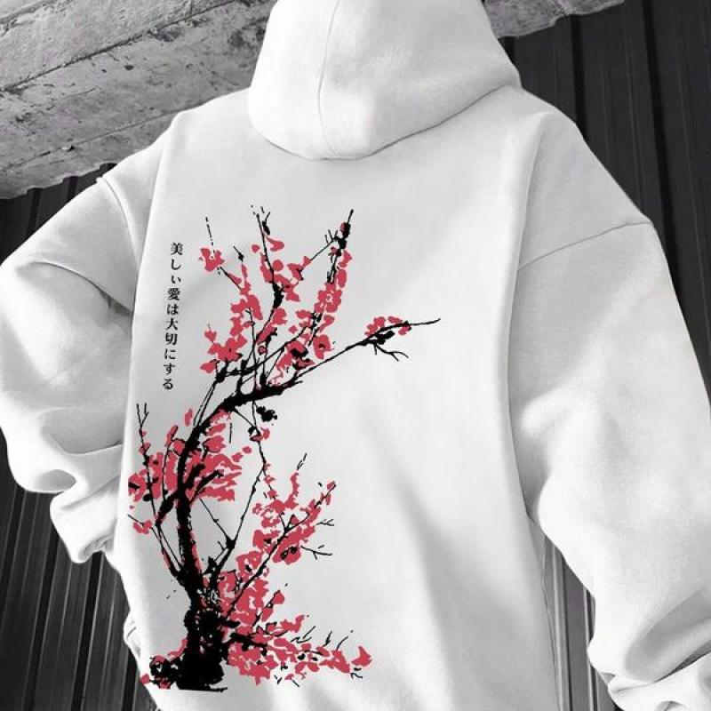 Cherry blossom shops hoodie mens