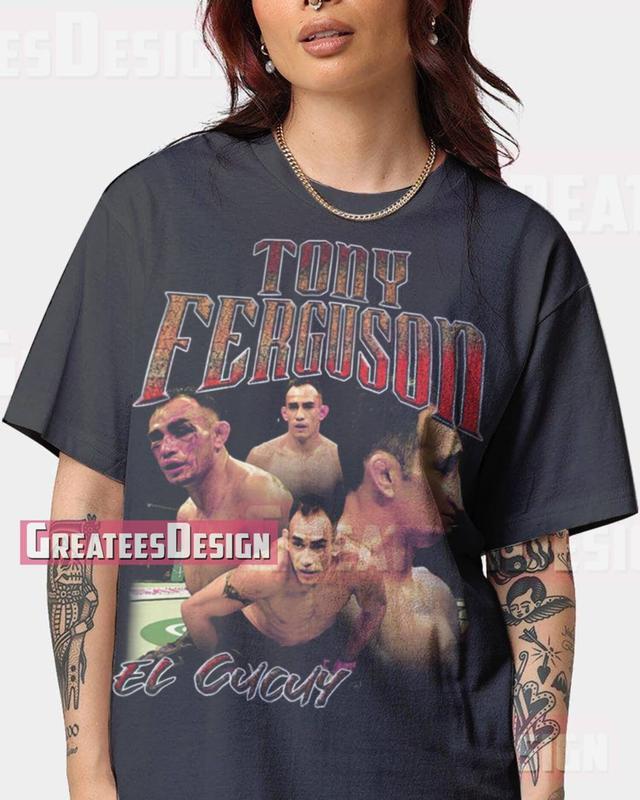 TikTok Shop Tony Ferguson El Cucuy Unisex Tee Gee106 Graphic Cotton Fitted Retro Street Tshirt Sweatshirt Hoodie