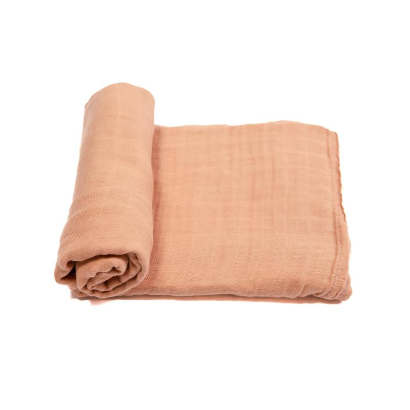 TikTok Shop Forever Nook Baby Muslin Swaddle Blankets Orange